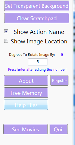 Options Screen - View 2