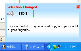 Clipstory gives you a powerful extension to your copy and paste abilities, you can quickly cycle through your entire history of copied text, files, images, audio and binary data.