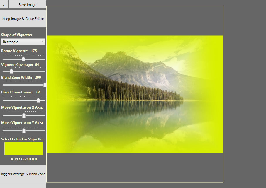 Picture of a mountain near water
