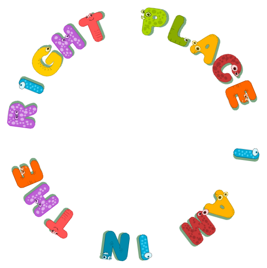 Text following a path made by an Circle!